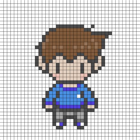 Real World Kel Perler Omori Pixel Art Grid Pearler Bead Patterns | The ...