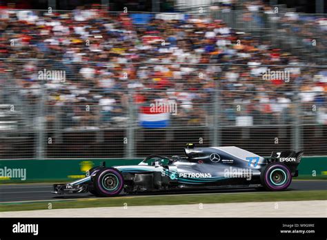 Melbourne Australia Th Mar Bottas Valtteri Fin Mercedes