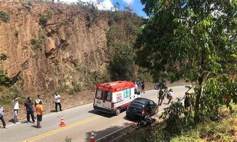 Motoqueiro fica gravemente ferido após acidente na MGC 262 em Caeté