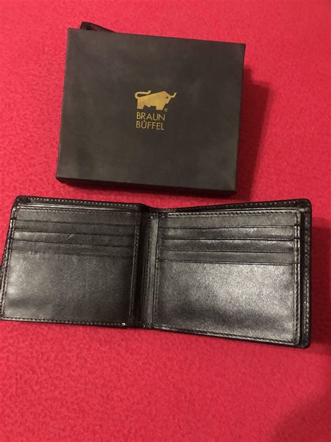 Brand New Braun Buffel Leather Wallet With Card Compartment Men S