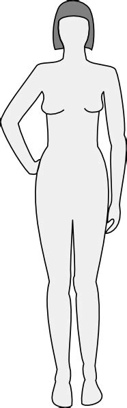 Outline Of The Body Clipart Best