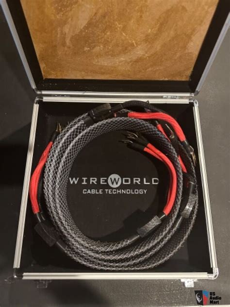 Wireworld Platinum Eclipse Bi Wire Speaker Cables Ft Spades Photo