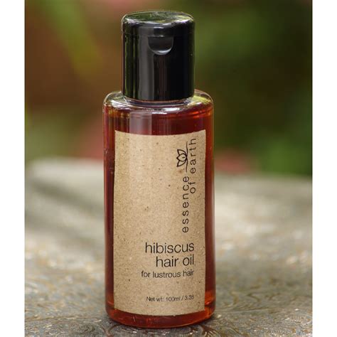 Hibiscus Hair Oil For Lustrous Hair Essence Of Earth