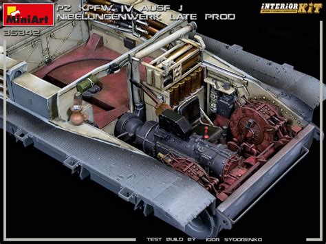 Build Up Part Pz Kpfw Iv Ausf J Nibelungenwerk Late Prod