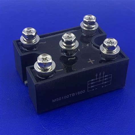 Диодный мост 100A 600V M50100TB1600 3-фазный силовой модуль Аналог ...
