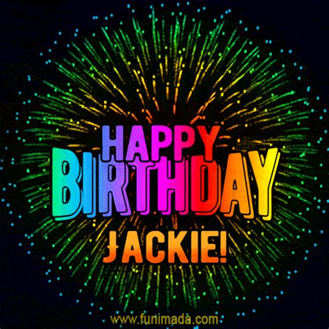 Happy Birthday Jackie S For Her Download On