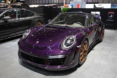 Porsche 911 Stinger Gtr Purple Carbon Edition Topcar