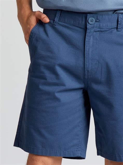 Bermudas Tipo Chino De Sarga AZUL Kiabi 13 00