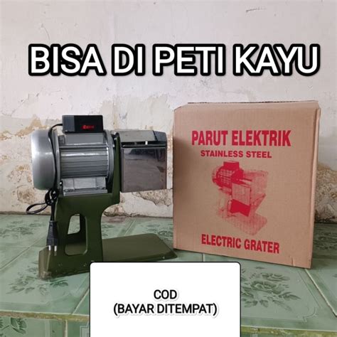 Jual Mesin Parut Kelapa Mini Dinamo Listrik Parut Singkong Jahe