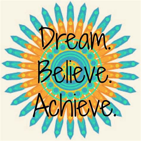 Dream Believe Achieve Digital Art By Elaine Zurick Fine Art America