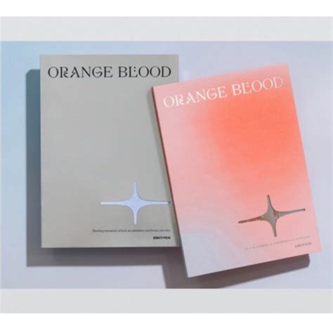 ONHAND SEALED ENHYPEN ORANGE BLOOD OFFICIAL ALBUM Engene KSANA