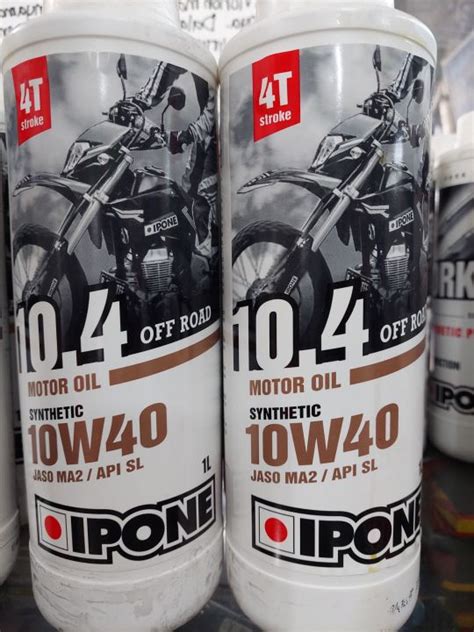 Oli Racing IPONE 10 4 OFF ROAD 10W40 Crf150 Klx150 Dtracker150 Wr155