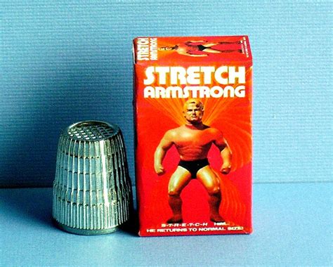 Stretch Armstrong Toy Box Dollhouse Miniature 112 Scale Etsy