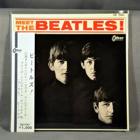 Beatles Meet The Beatles Orig Japan Box Set Cd S X Obi S X