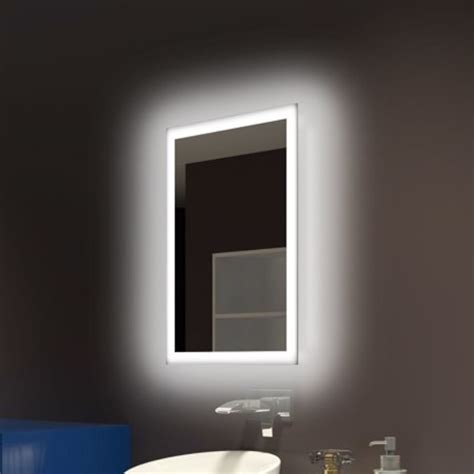 Miroirs LED Rétro éclairés Ambiance Douce et Élégante pour Salle de Bain