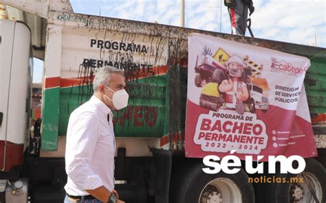 Ecatepec Inicia Programa De Bacheo De Calles Y Avenidas El M S