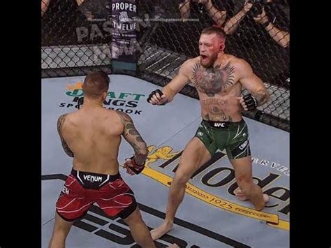 Conor Mcgregor Pierde Tras Tremenda Lesi N Del Irland S En La Ufc Youtube