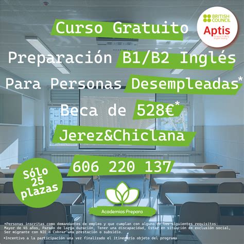 Curso Gratuito Aptis B B Academias Prepara