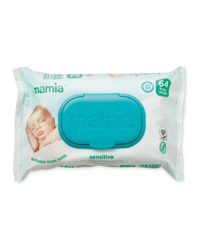 Sensitive Baby Wipes 12 x 64 Pack - ALDI UK