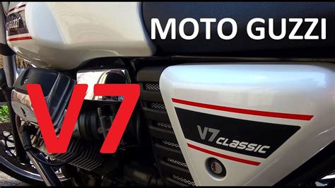 Moto Guzzi V Classic Walkaround Starting Sound First Look And