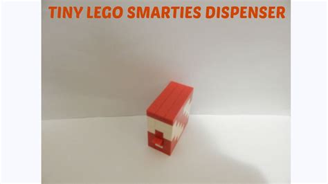 Tiny Lego Smartie Dispenser YouTube