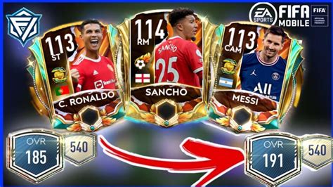 Omg Huge M F P Team Upgrade Road To Ovr Fifa Mobile