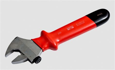 Insulated Adjustable Wrench 8070VL Series BAHCO