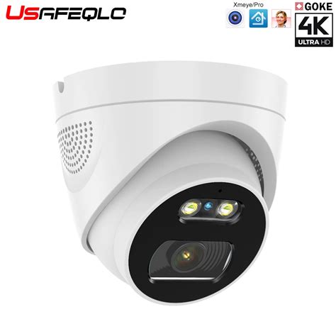 4MP 5MP 8MP 4K IP Camera Outdoor Face Detection Audio Dual Light H 265