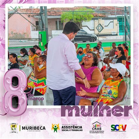 Dia Internacional Da Mulher Prefeitura Municipal De Muribeca