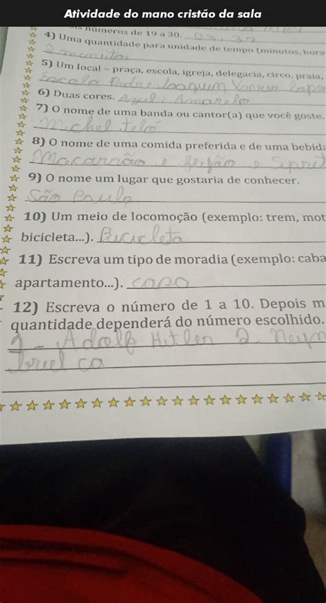 Atividade Do Mano Crist O Da Sala Tr Uma Que Idad Pra A Cola Ig A