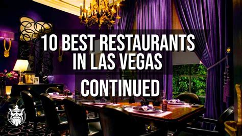 The Best RESTAURANTS In LAS VEGAS 2021 Continued YouTube