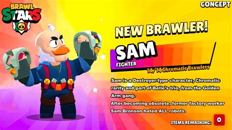 Brawl Stars Sam | Brawl Stars