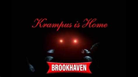 Krampus Is Home Roblox Horror Brookhaven Full Movie Youtube