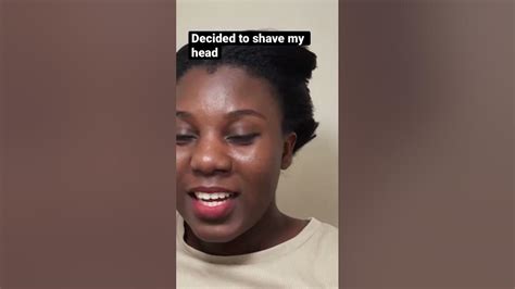 Big Chop On African Hair Youtube