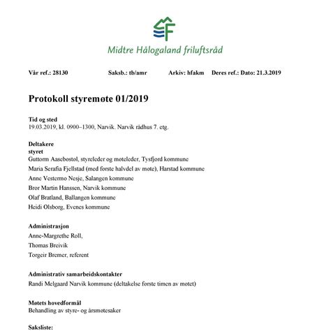 Protokoll styremøte 1 2019 pdf DocDroid