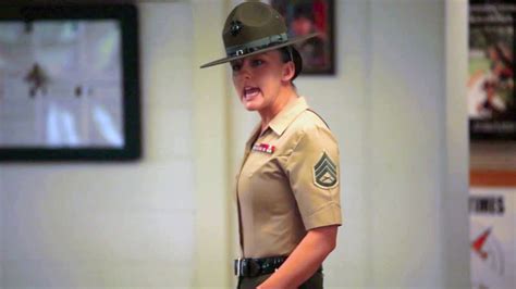 U S Marine Drill Instructors Meet New Recruits Youtube