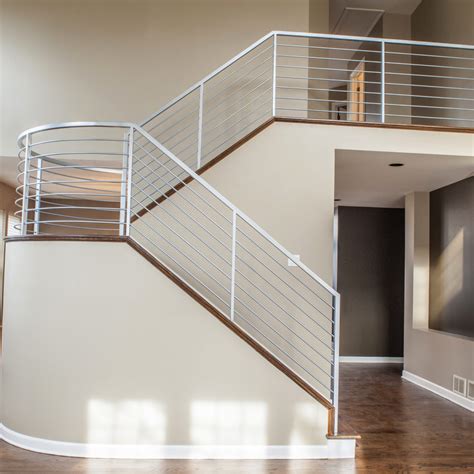 Horizontal Bar Custom Wrought Iron Railings For Your Home And Business