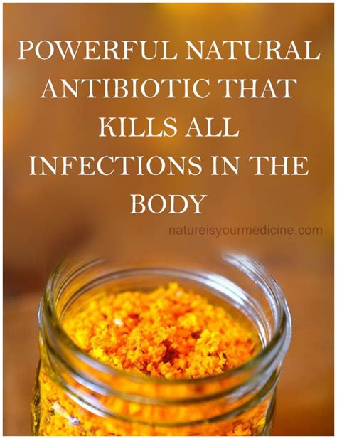 Powerful Natural Antibiotic That Kills All Infections In The Body