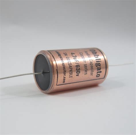 4 7uF 630v Obbligato Copper Capacitor DIY Hifi Supply