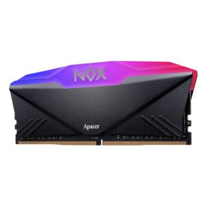 Ram Apacer NOX RGB Black 8GB 1x8GB DDR4 3200Mhz AH4U08G32C28YNBAA 1