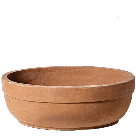 Ovale Blumenschale Ciotola Ovale Terracotta Und Marmor