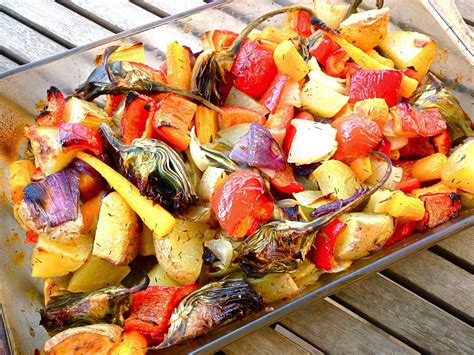 Les Receptes Que M Agraden Verduras Al Horno Receta Light