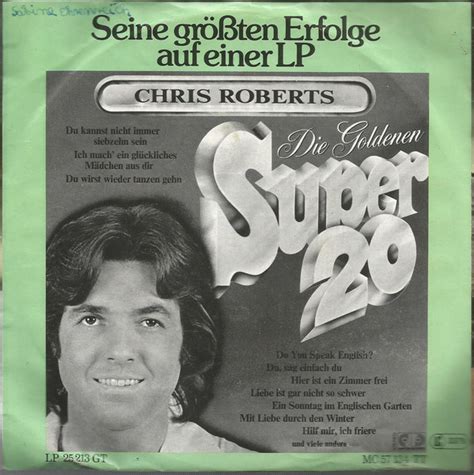 Chris Roberts Du Bist Mein Mädchen 7 si 1978 Het Plaathuis