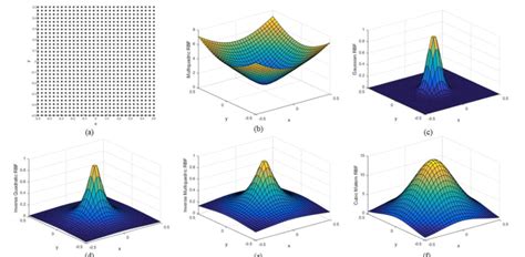 Radial Basis Function Profiles At A Computational Nodes