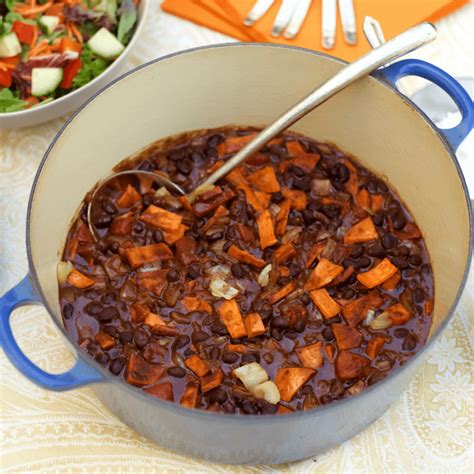 Vegetarian Sweet Potato Black Bean Chili Reluctant Entertainer