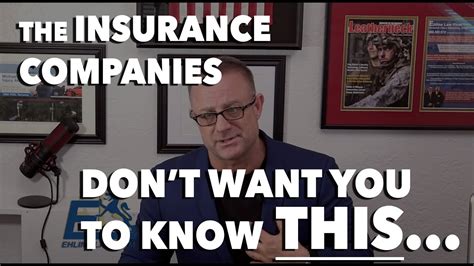 What The Insurance Companies Don T Want You To Know Extended Youtube