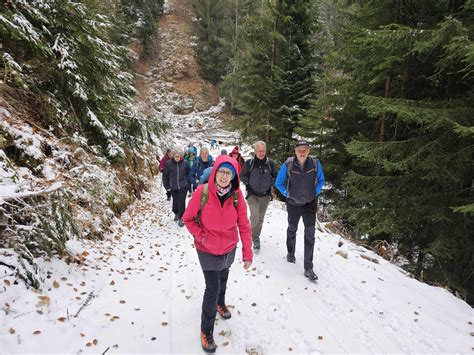 Dezember Jahresabschlu Wanderung V Llan Platzers Ortsstelle Algund