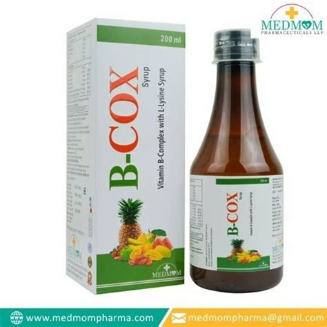 B Cox Mixed Berry Vitamin B Complex With Lysine Syrup 200 Ml At Rs 145 Bottle In Panchkula