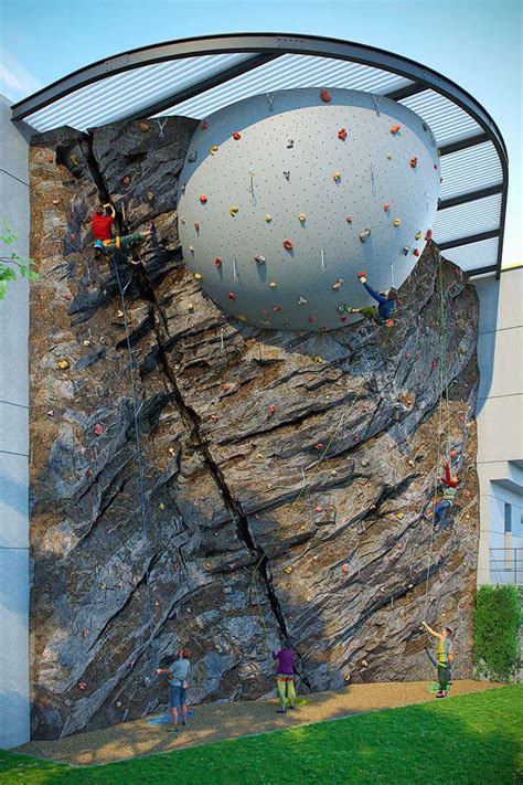 Mixed construction climbing wall viewall design – Artofit