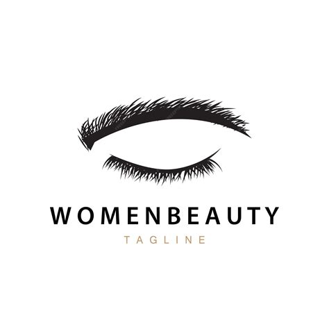 Premium Vector Eyelash Logo Womens Eye Beauty Salon Simple Design